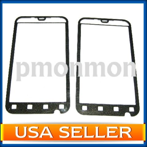 You are bidding on Two pieces Pre Customized Adhesive for Motorola 