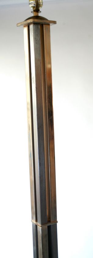 FRENCH ART DECO modernist FLOOR LAMP ADNET  