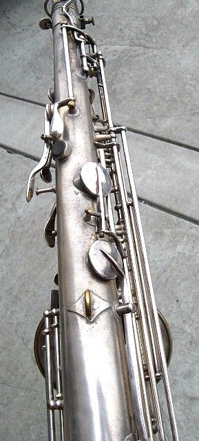 Vintage 1926 Frank Holton Tenor B Flat Low Pitch Saxophone Sax  