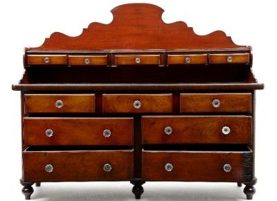 19TH CENTURY ANTIQUE VICTORIAN DRESSER APOTHECARY DRESSER  