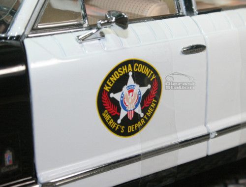 1952 NASH AMBASSADOR AIRFLYTE POLICE CAR 1/18  