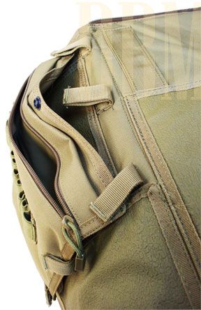 one zippered pocket, and 10 elastic ammo loops