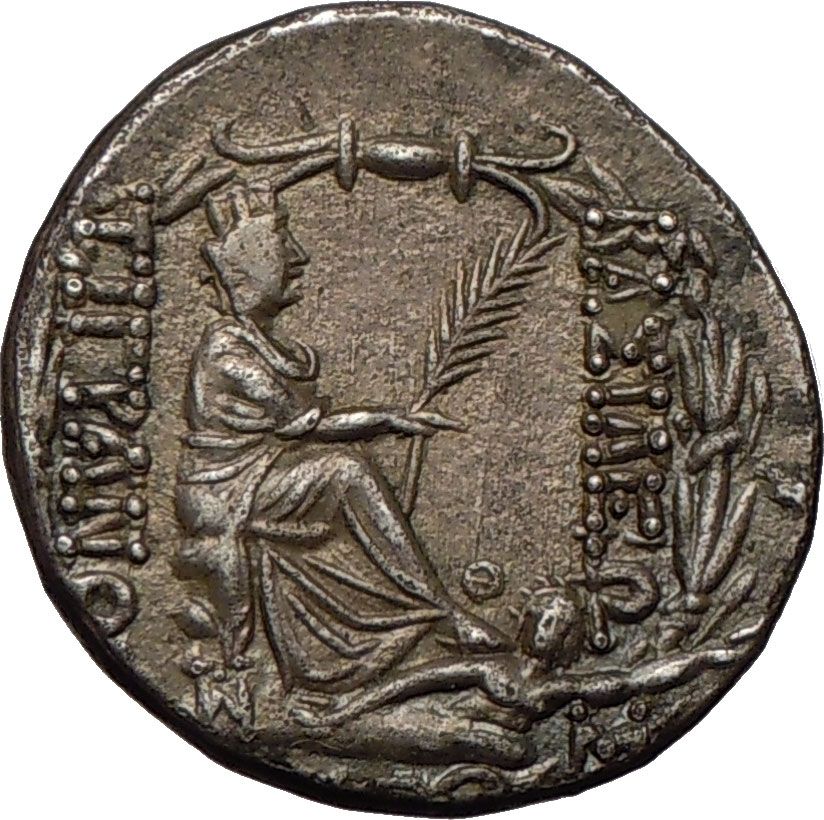   Kingdom TIGRANES II the Great,95 56 B.C. Silver Tetradrachm. Antioch