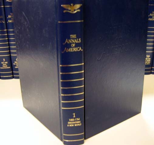 Annals Of America  21 Vol. Set + Introduction  