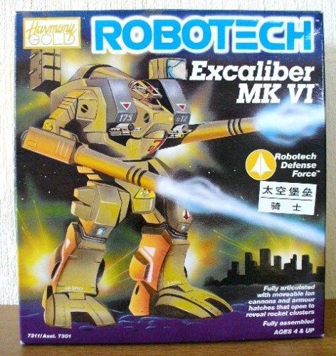 HG Robotech EXCALIBER MK VI Battletech WARHAMMER MIB   