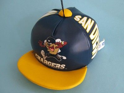 Taz Tasmanian Devil San Diego Chargers Football Cap Hanger   Tazmanian 