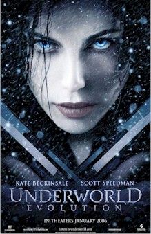 MOVIE POSTER ~ UNDERWORLD EVOLUTION ADV Kate Beckinsale  