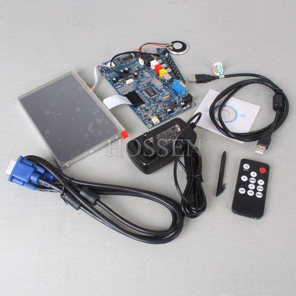 Touchscreen TFT LCD SKD Viewer VGA Monitor Module 300 cd/㎡ w 