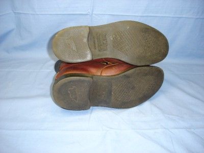 VINTAGE RED WING 6 INCH OIL SLIP RESISTANT SOLE STYLE 404 WORK BOOTS 