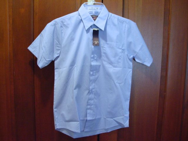 POLO ASSN. BOYS BLUE UNIFORM SHIRT SIZE 10 NWT  