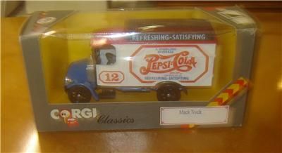 Corgi Toys Pepsi Cola Mack Delivery Truck British made  