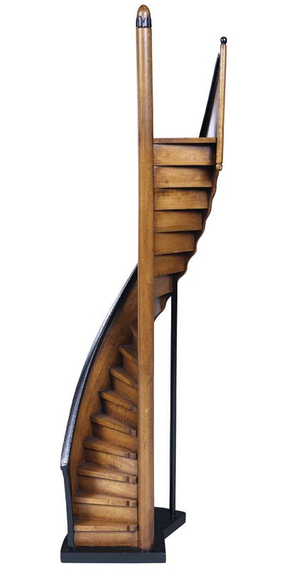 Re creation of a wonderful vintage Lighthouse Staircase Model.