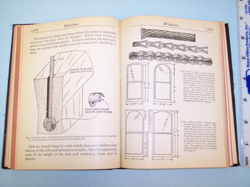 BN848 1946 Audels Carpenters And Builders Guide #4 Wood  