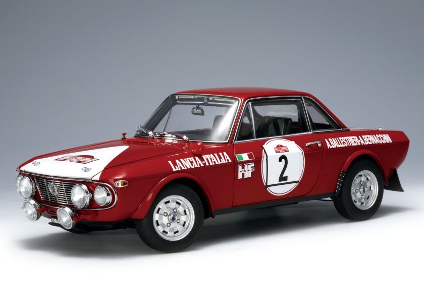 AUTOart 1/18 Lancia Fulvia HF 1600 #2 San Remo Rally 1972 87219  