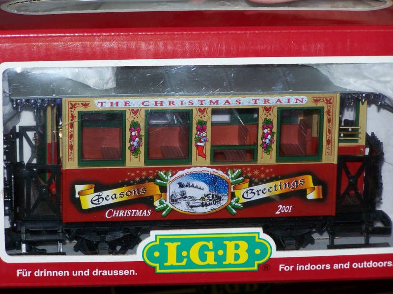 LGB G THE CHRISTMAS TRAIN 2001 LGB 33075 L LIGHTED  