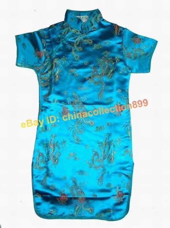 Chinese Girls Dragon&Phoenix Cheongsam Dress GWD 01  