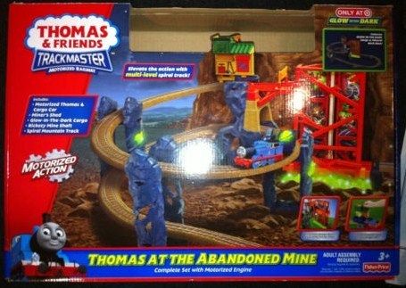 Fisher Price Trackmaster THOMAS Spooky Mine Shaft SET  