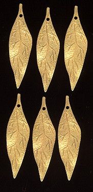   FIND MORE DESIGNER QUALITY RICH GOLD PLATED METAL LEAF STAMPINGS