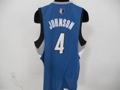 NEW Wesley Johnson #4 TIMBERWOLVES Medium M Swingman Rev30 Adidas 