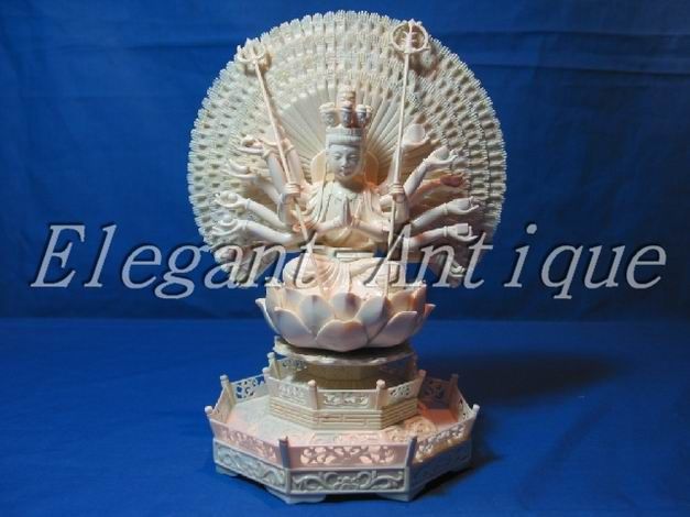 thousand hands kwan yin size 8 8x7x5 inch