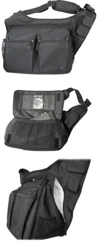 Messenger Style Diaper Bag for Daddy and Baby. Mom too  