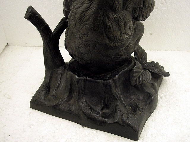 MOLNIA BEAR VINTAGE RUSSIAN ART DECO KASLI METAL CAST IRON TABLE 