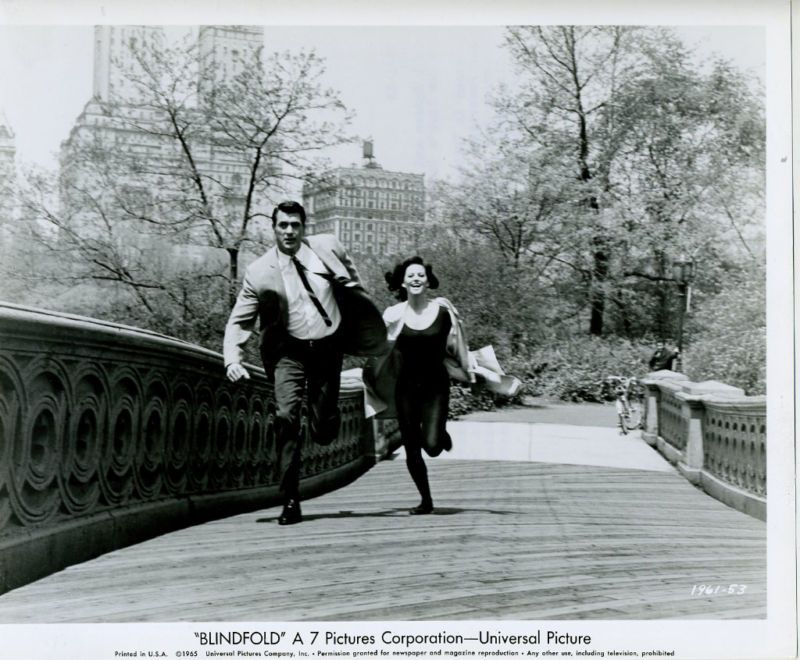 ROCK HUDSON/CLAUDIA CARDINALE/BLINDFOLD /ORIG STILL C35  