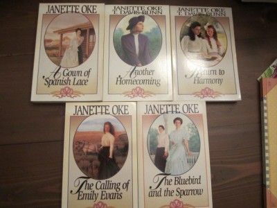 13 Janette Oke Women West Love Comes Softly Lot Lk New   3G  