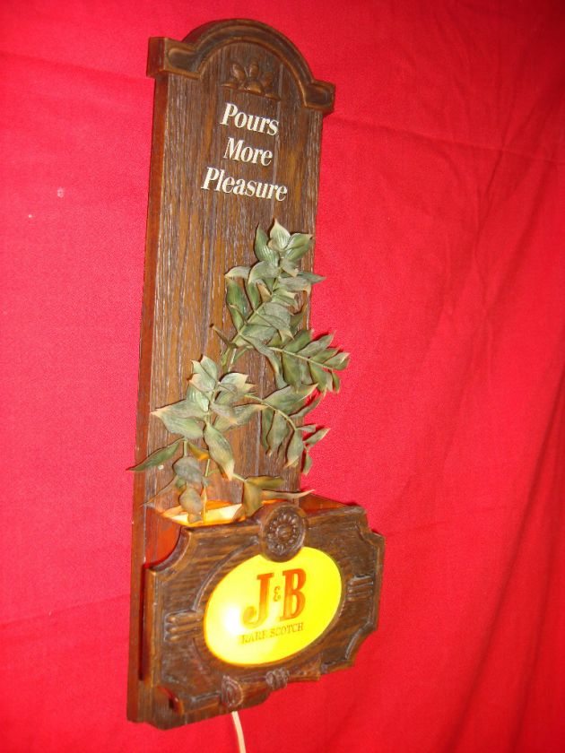   SIGN WALL SCONCE LIGHTED BEER SIGN ADVERTISING LIQUOR IMPORTED  