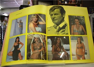 The Spy Who Loved Me Program Roger Moore BOND 007 Bach  