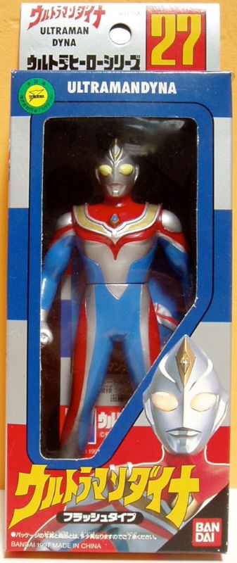 BANDAI ULTRA HERO SERIES ULTRAMAN DYNA 1997 #27 FLASH  