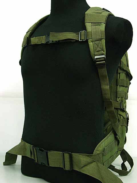 SWAT Tactical Molle Patrol Rifle Gear Backpack Bag OD  