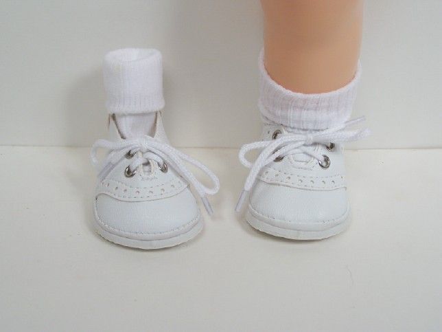WHITE Saddle Oxford Shoes For 16 Terri Lee Doll♥  