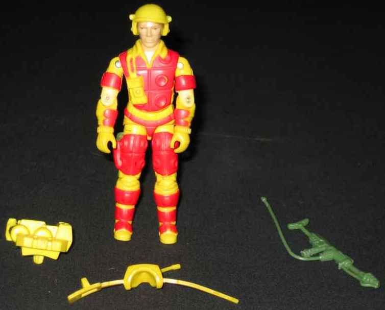 Vintage GI JOE Hasbro Blowtorch 100% Complete 1984 Nice  