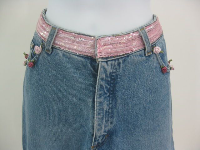 BLUGIRL JEANS Blue Jeans Pants Sz 44 Italian  