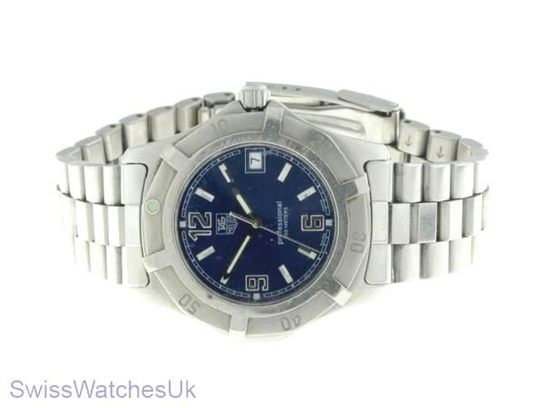 TAG HEUER 2000 EXCLUSIVE QUARTZ STEEL WATCH Shipped from London,UK 