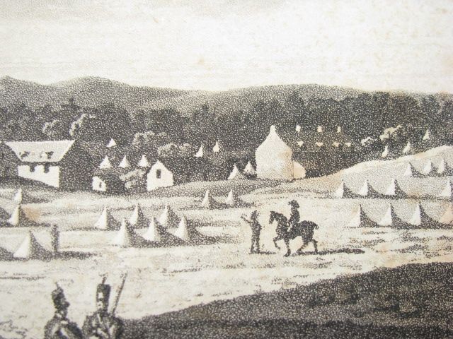 1832 Print from Bouchette British Dominions in America ~ FORT CHAMBLY 