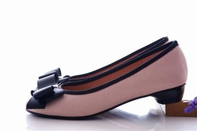 NIB Satin Bowed Ladies Wedding Ballet Flats Beige Pink Black Gray Red 