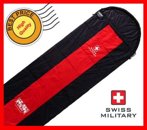 2011 Brand New SWISS MILITARY Sleeping Bag  20 Degree  