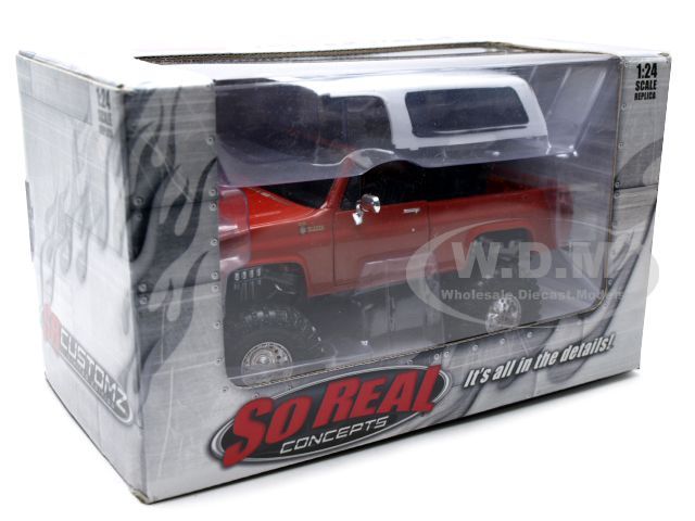   Swamper Tires & Mountain Crusher Wheels die cast car by So Real