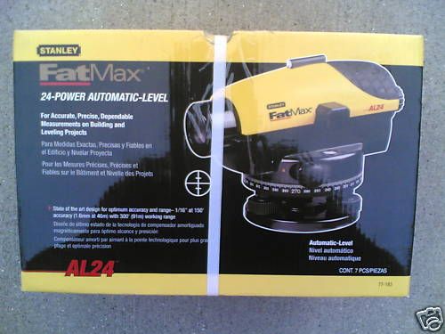 NIB Precise AUTOMATIC Surveyor LEVEL Scope FATMAX AL24  