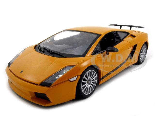 LAMBORGHINI GALLARDO SUPERLEGGERA 118 DIECAST ORANGE  