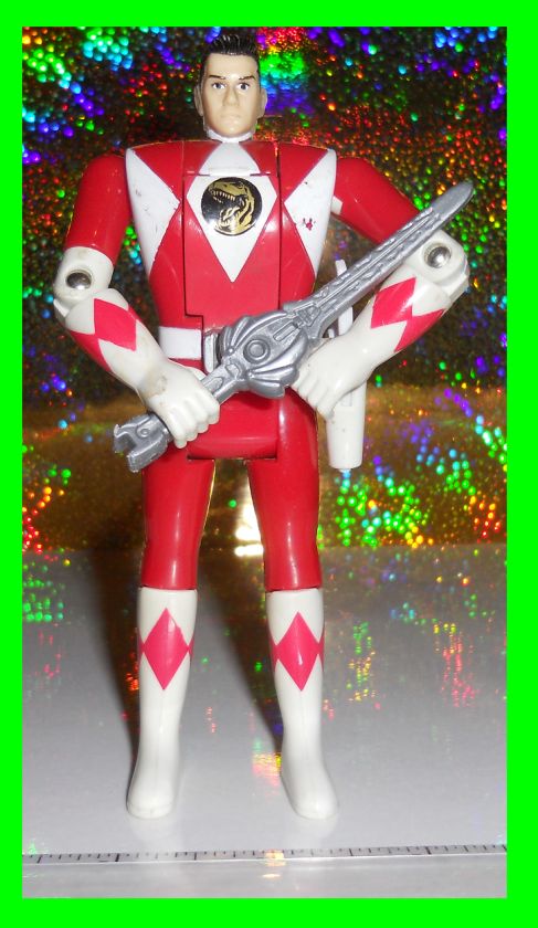 Mighty Morphin Power Rangers Automorphin Series 2 Red Flip Head 