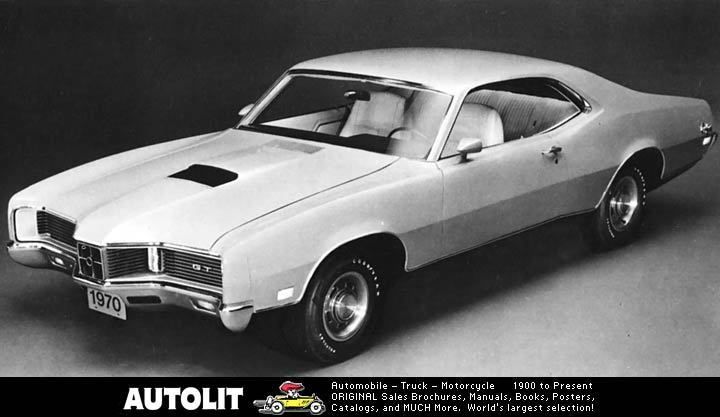 1970 Mercury Cyclone GT Factory Photo  