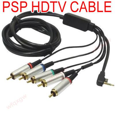 COMPONENT AV TV HDTV CABLE FOR SONY PSP 2000 3000  