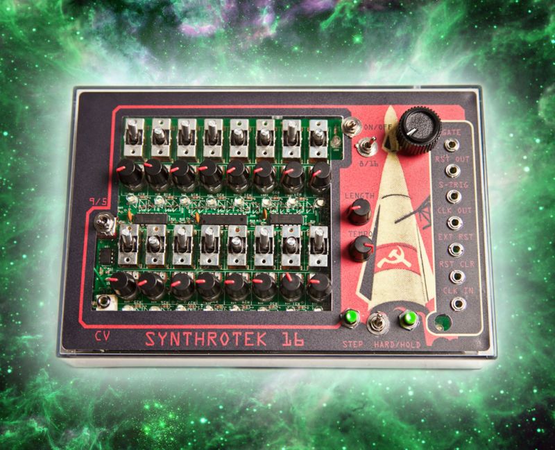 Synthrotek 16 Step deluxe Analog Sequencer synth retro  
