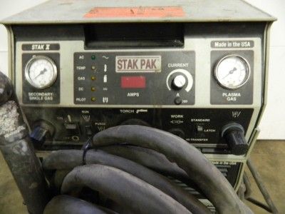   Dynamics Stak Pak CM6030 & PM6040 Plasma Cutter Cuts 1 Mild Steel