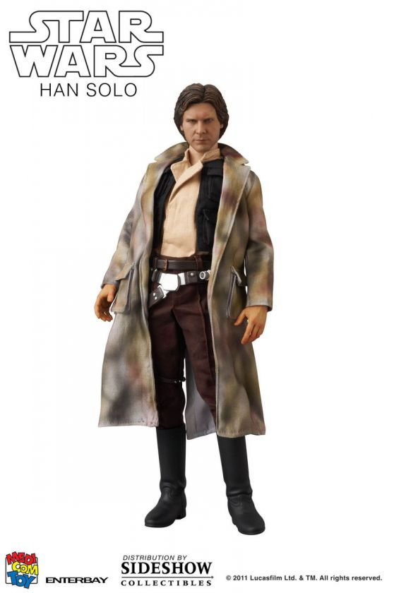 SIDESHOW Star Wars Medicom Enterbay Han Solo UU 12 figure NEW SEALED 