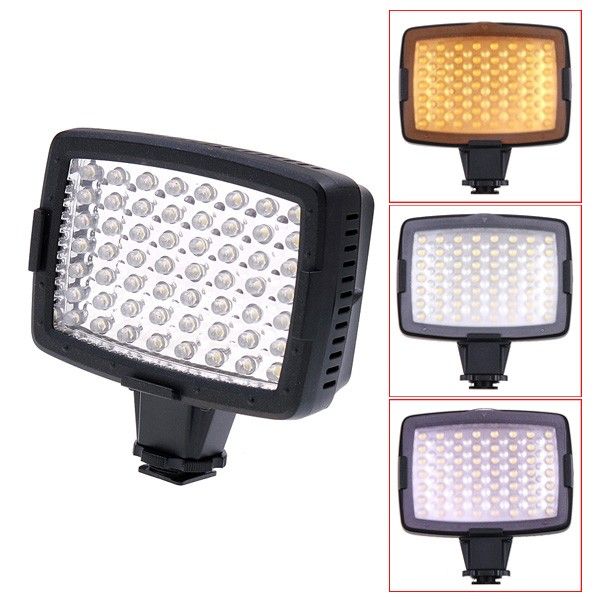 CN LUX560 LED Video Light Lamp For Canon Nikon Camera DV Camcorder 