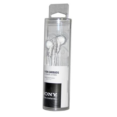 SONY MDRE10LP FASHION EARPHONE EARBUDS WHITE IPOD  HEADPHONES 